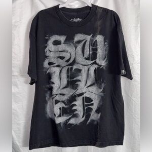 Sullen Black Graphic Tee for Men